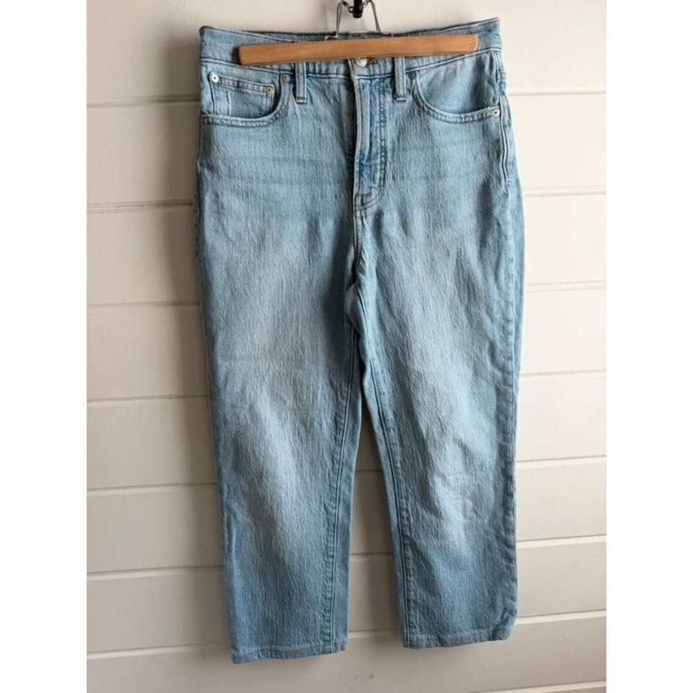 Madewell The Perfect Vintage Jean Light Wash High Rise Straight Size 27